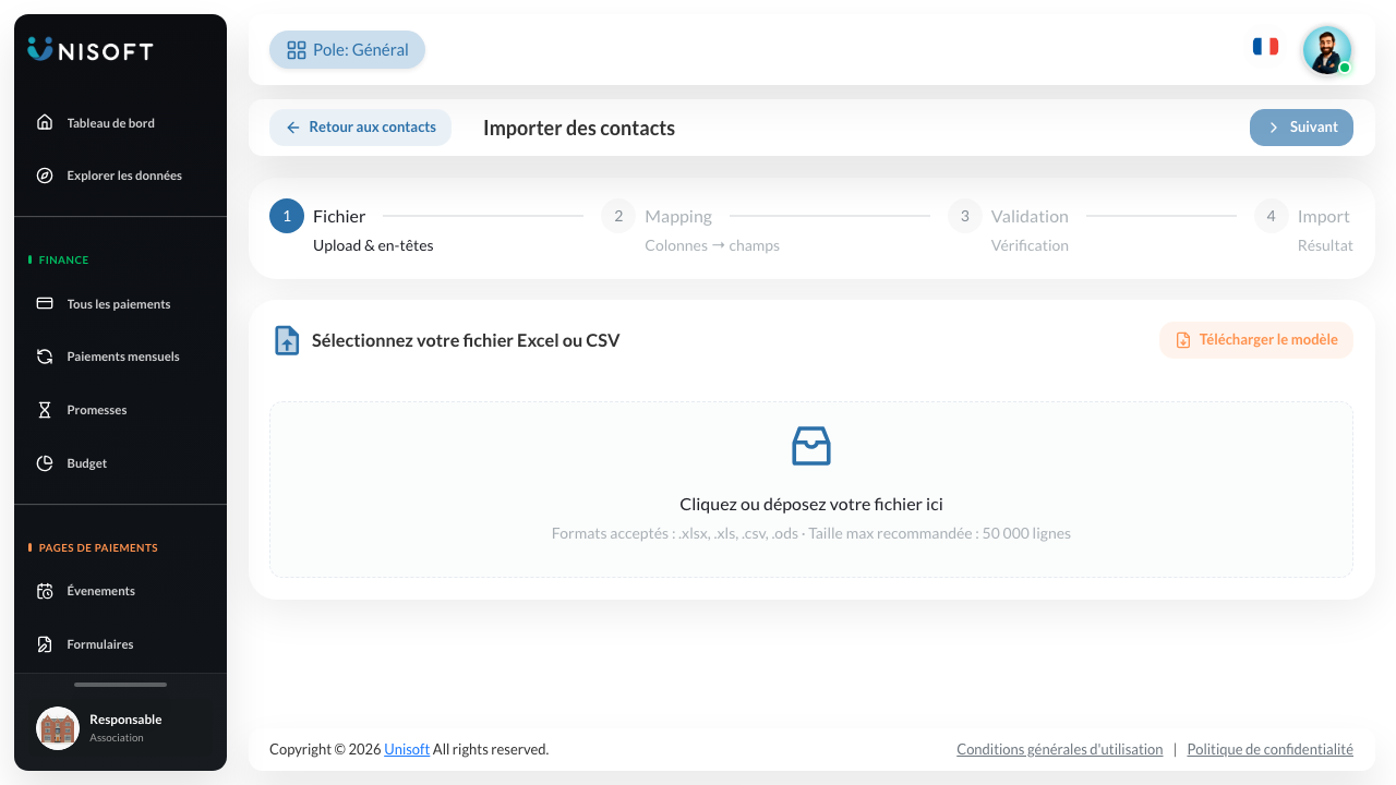 Import en masse