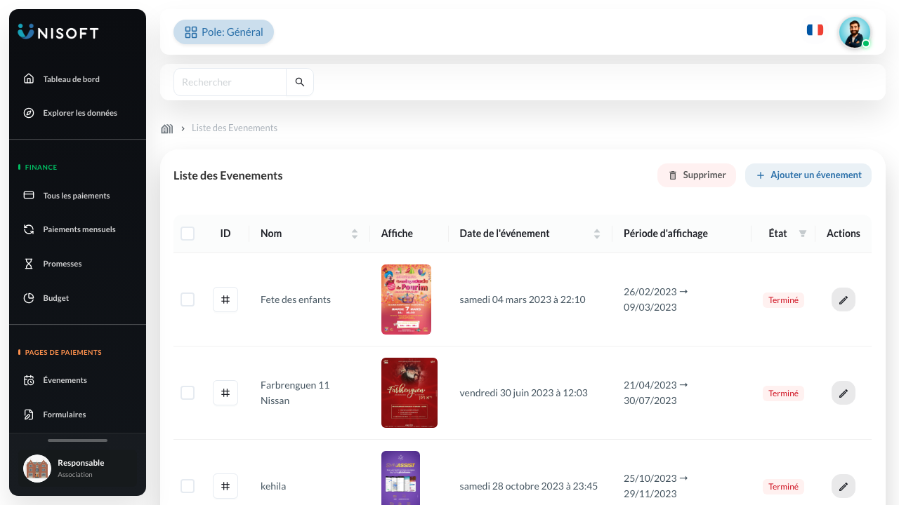 Evenements